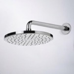 Remer 343-30-356MD20 8 Inch Chrome Rain Shower Head With Arm